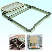 2-in-1 Self-Adhesive Towel Hanger & Soap Holder Stand (1 Pc)