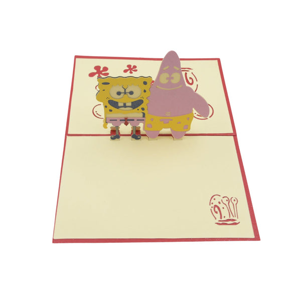 3D -Up Greeting Card (1 Pc): Birthday, Love, Christmas