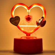 Heart-Shaped Decorative Love Showpiece (1 Pc)