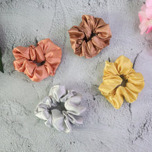 Premium Satin Hair Scrunchies  Elastic Hair Ties For Women  Girls (12 Pc)